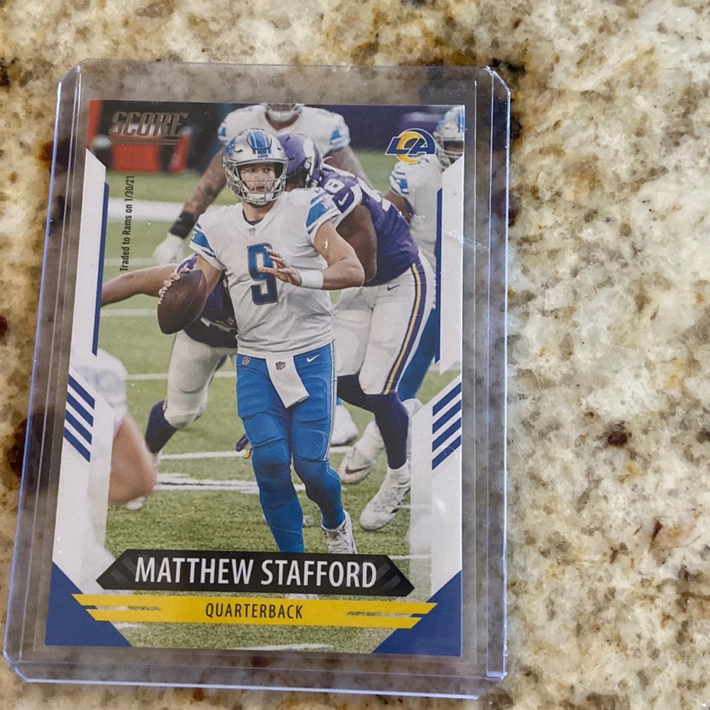 Football trading card